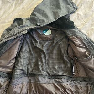 Lululemon Athletica Charcoal Hooded Jacket